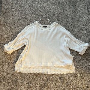 Miss Me white sweater. Size L.